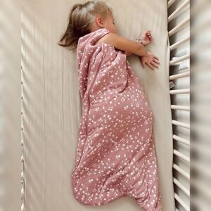 Pink Floral Baby Sleep Sack